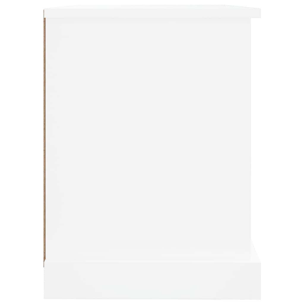vidaXL TV Cabinet White 73x35.5x47.5 cm Engineered Wood