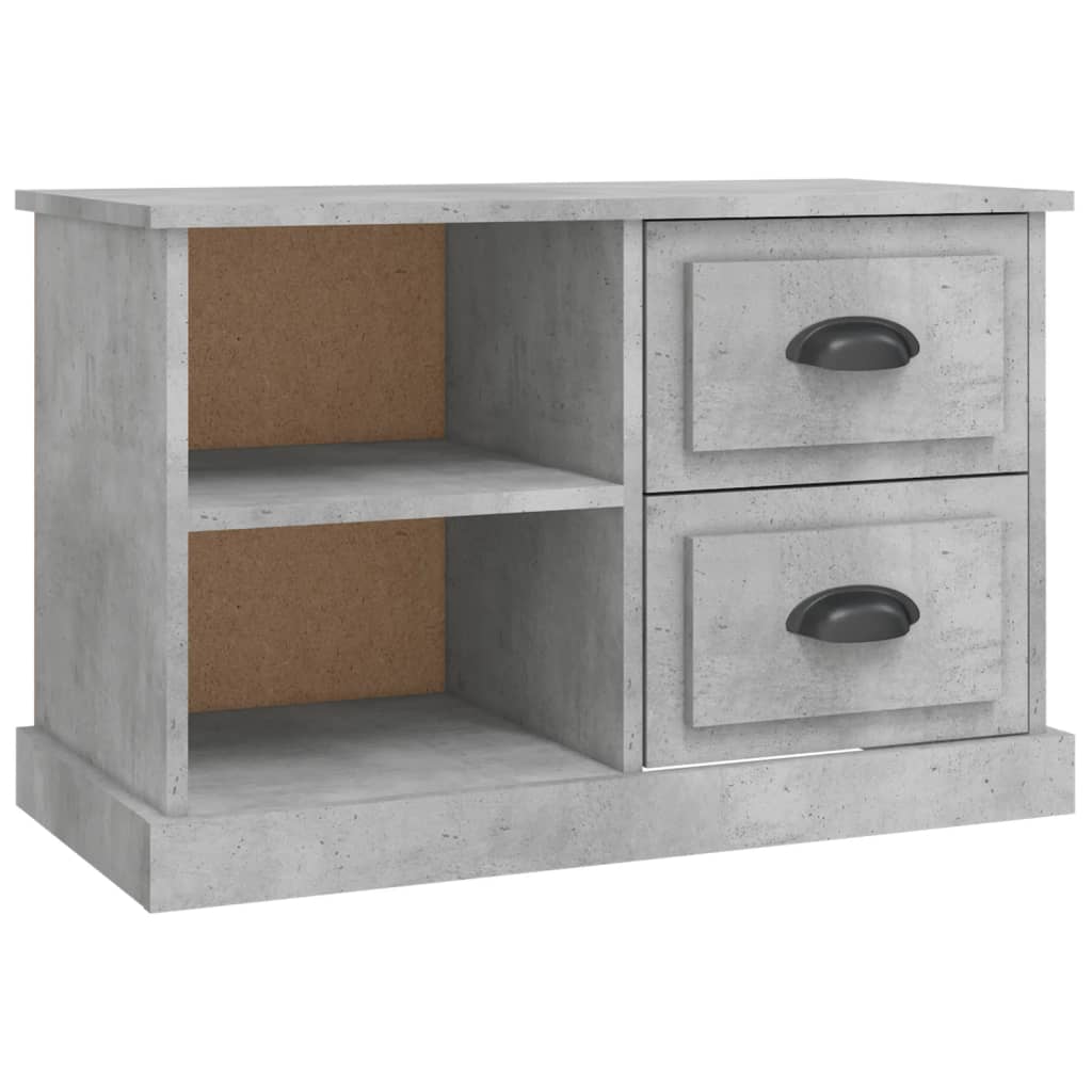 vidaXL TV Cabinet Concrete Grey 73x35,5x47,5 cm Engineered Wood