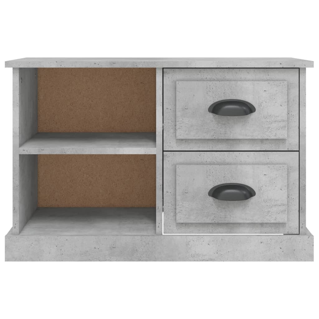 vidaXL TV Cabinet Concrete Grey 73x35,5x47,5 cm Engineered Wood