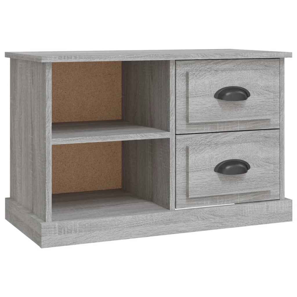 vidaXL TV Cabinet Grey Sonoma 73x35,5x47,5 cm Engineered Wood
