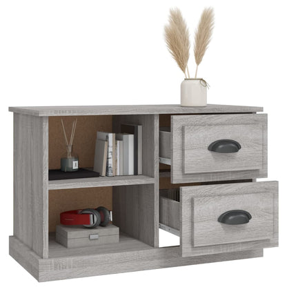 vidaXL TV Cabinet Grey Sonoma 73x35.5x47.5 cm Engineered Wood