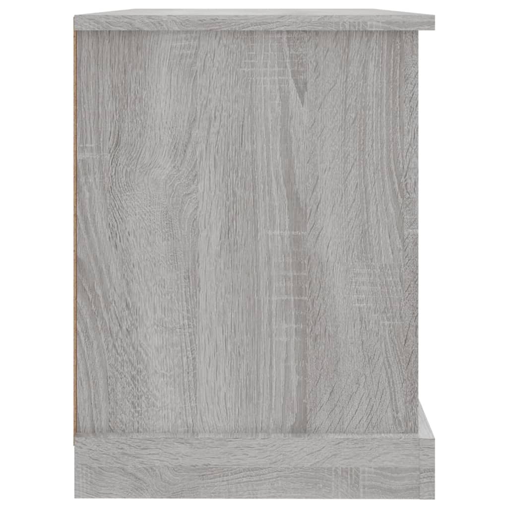 vidaXL TV Cabinet Grey Sonoma 73x35.5x47.5 cm Engineered Wood