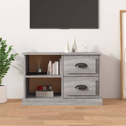 vidaXL TV Cabinet Grey Sonoma 73x35,5x47,5 cm Engineered Wood