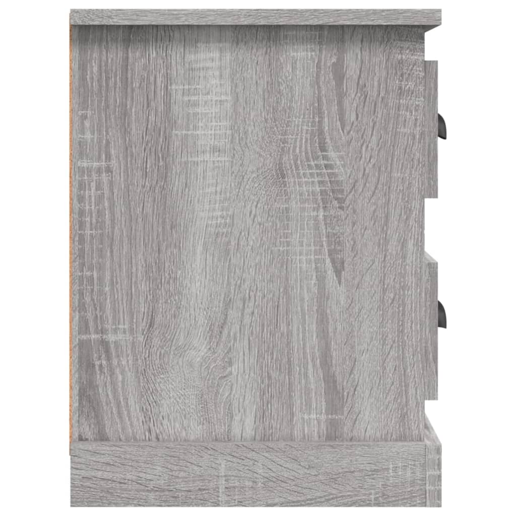 vidaXL TV Cabinet Grey Sonoma 102x35.5x47.5 cm Engineered Wood