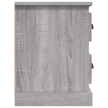 vidaXL TV Cabinet Grey Sonoma 102x35.5x47.5 cm Engineered Wood