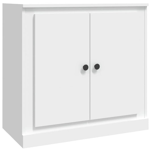 vidaXL Sideboard White 70x35.5x67.5 cm Engineered Wood