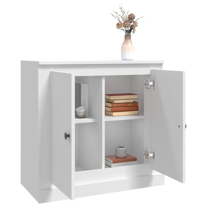 vidaXL Sideboard White 70x35,5x67,5 cm Engineered Wood
