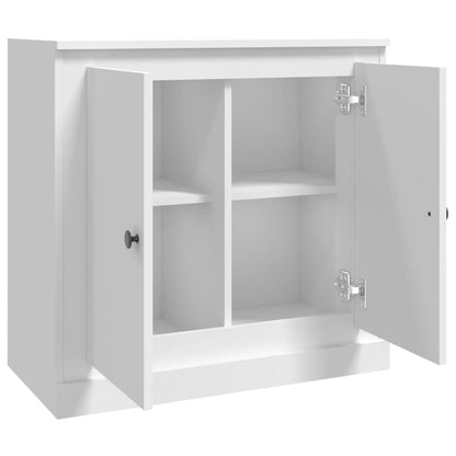 vidaXL Sideboard White 70x35,5x67,5 cm Engineered Wood
