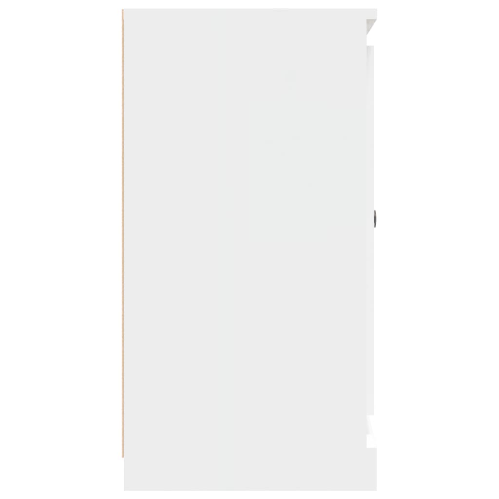 vidaXL Sideboard White 70x35.5x67.5 cm Engineered Wood