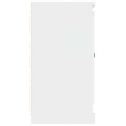 vidaXL Sideboard White 70x35,5x67,5 cm Engineered Wood