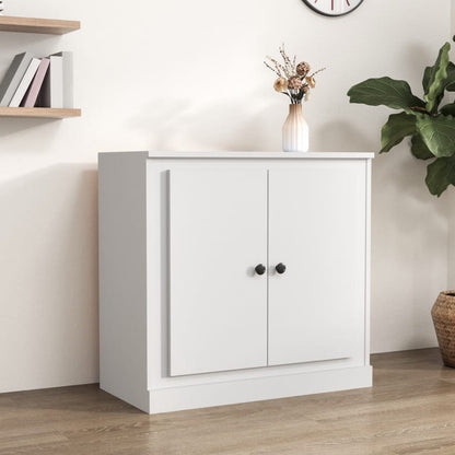 vidaXL Sideboard White 70x35.5x67.5 cm Engineered Wood