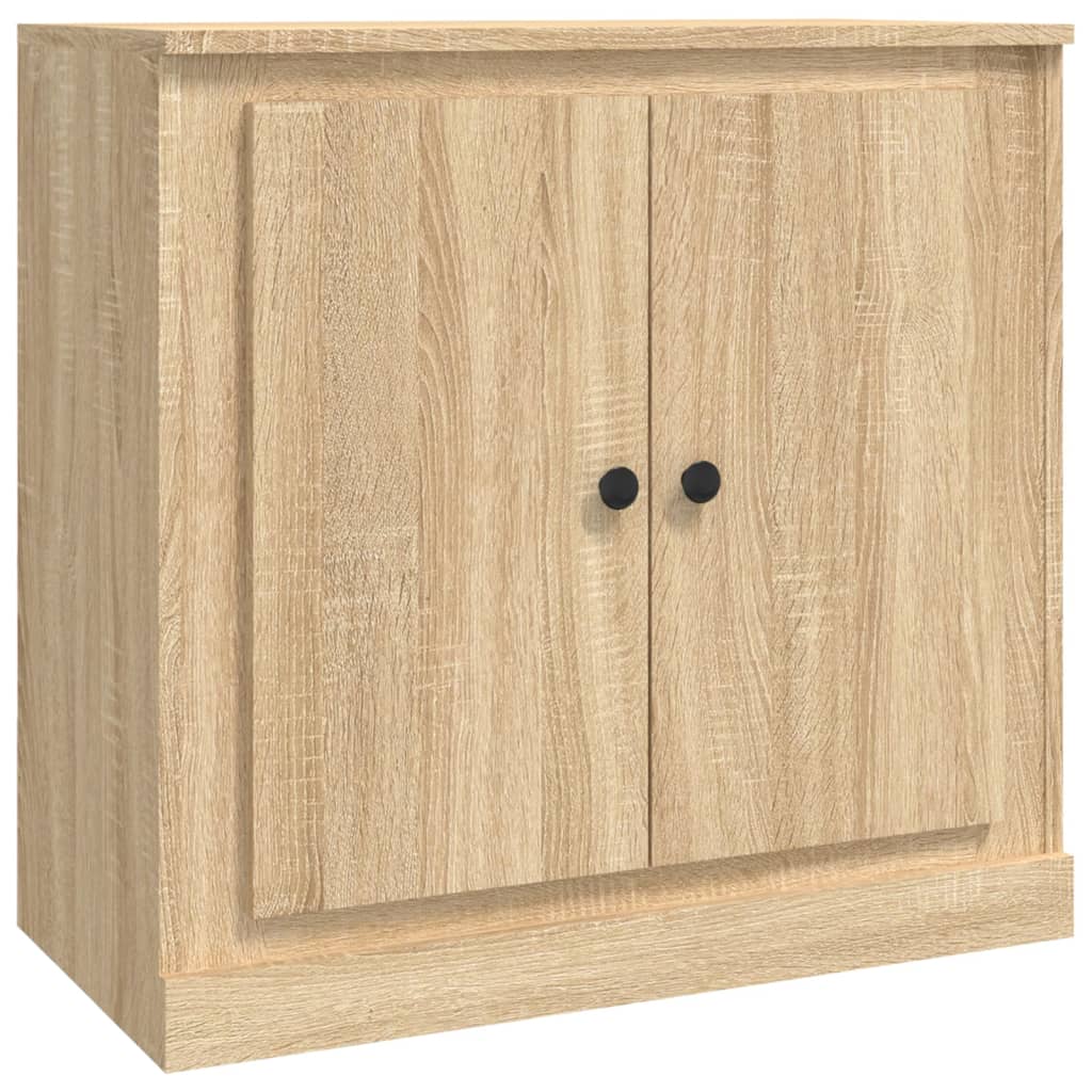 vidaXL Sideboard Sonoma Oak 70x35,5x67,5 cm Engineered Wood