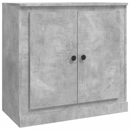 vidaXL Sideboard Concrete Grey 70x35,5x67,5 cm Engineered Wood