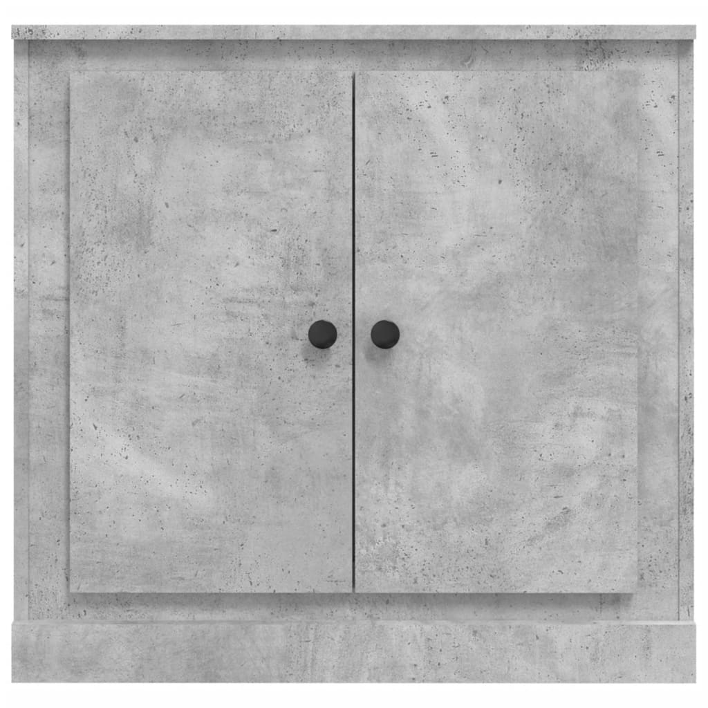 vidaXL Sideboard Concrete Grey 70x35,5x67,5 cm Engineered Wood