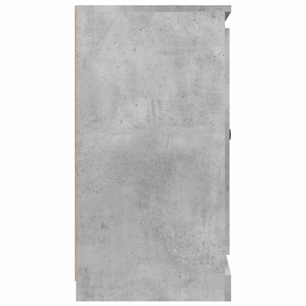 vidaXL Sideboard Concrete Grey 70x35,5x67,5 cm Engineered Wood