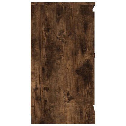 vidaXL Sideboard Smoked Oak 70x35.5x67.5 cm Engineered Wood