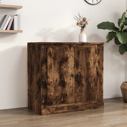 vidaXL Sideboard Smoked Oak 70x35.5x67.5 cm Engineered Wood