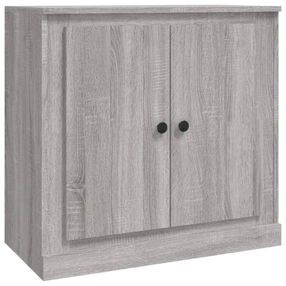 vidaXL Sideboard Grey Sonoma 70x35,5x67,5 cm Engineered Wood