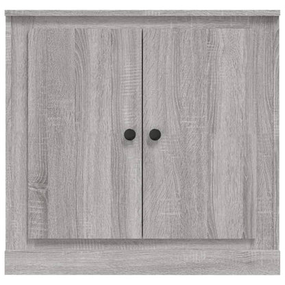 vidaXL Sideboard Grey Sonoma 70x35,5x67,5 cm Engineered Wood