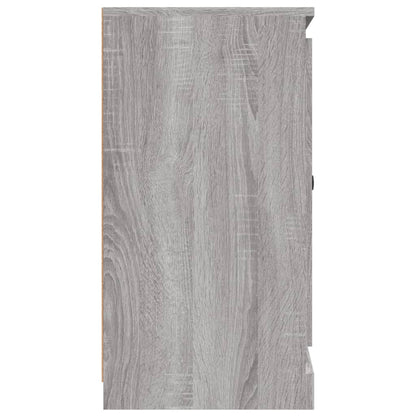 vidaXL Sideboard Grey Sonoma 70x35,5x67,5 cm Engineered Wood