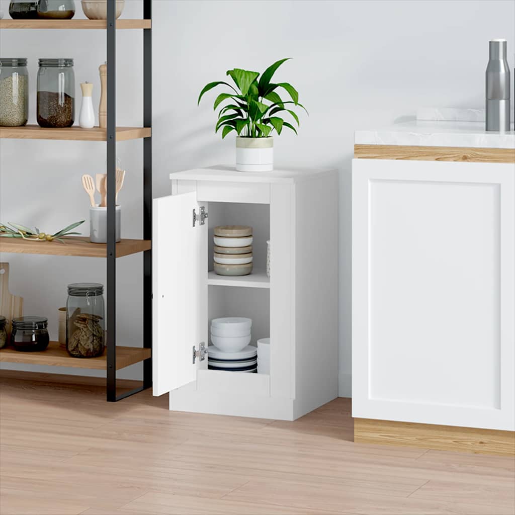 vidaXL Sideboard White 37.5x35.5x67.5 cm Engineered Wood