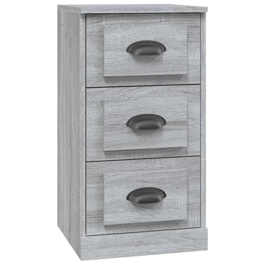 vidaXL Sideboard Grey Sonoma 36x35.5x67.5 cm Engineered Wood
