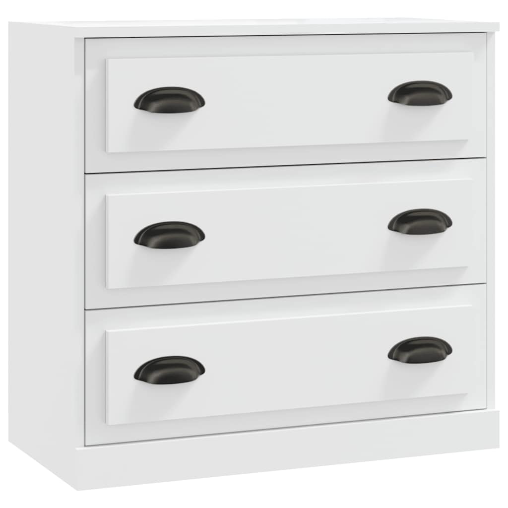 vidaXL Sideboard White 70x35,5x67,5 cm Engineered Wood