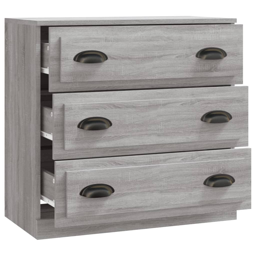 vidaXL Sideboard | Grey sonoma | Engineered wood | Sideboard | Rectangular