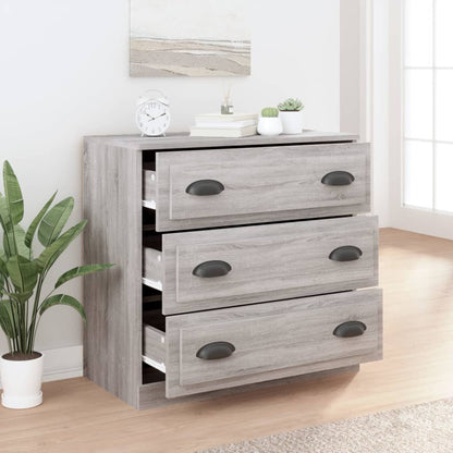 vidaXL Sideboard | Grey sonoma | Engineered wood | Sideboard | Rectangular
