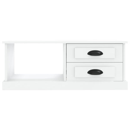 vidaXL Coffee Table White 90x50x35 cm Engineered Wood
