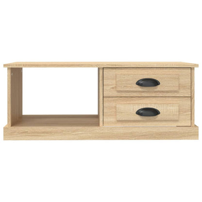 vidaXL Coffee Table Sonoma Oak 90x50x35 cm Engineered Wood