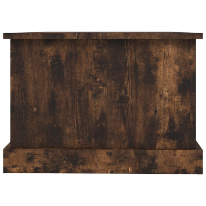 vidaXL Coffee Table Smoked Oak 90x50x35 cm Engineered Wood