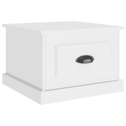 vidaXL Coffee Table White 50x50x35 cm Engineered Wood