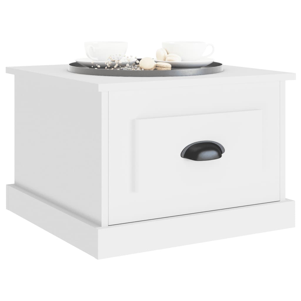 vidaXL Coffee Table White 50x50x35 cm Engineered Wood