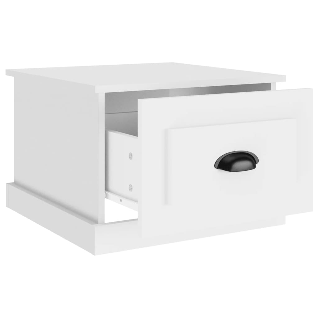vidaXL Coffee Table White 50x50x35 cm Engineered Wood