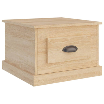 vidaXL Coffee Table Sonoma Oak 50x50x35 cm Engineered Wood