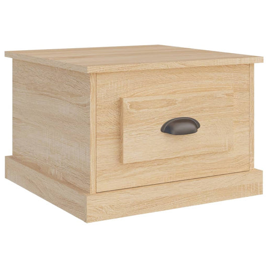 vidaXL Coffee Table Sonoma Oak 50x50x35 cm Engineered Wood