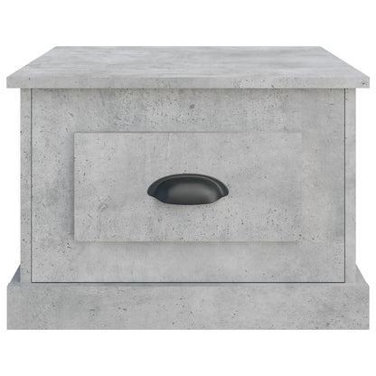 vidaXL Coffee Table Concrete Grey 50x50x35 cm Engineered Wood