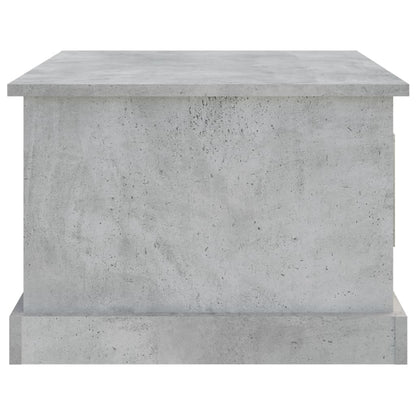 vidaXL Coffee Table Concrete Grey 50x50x35 cm Engineered Wood