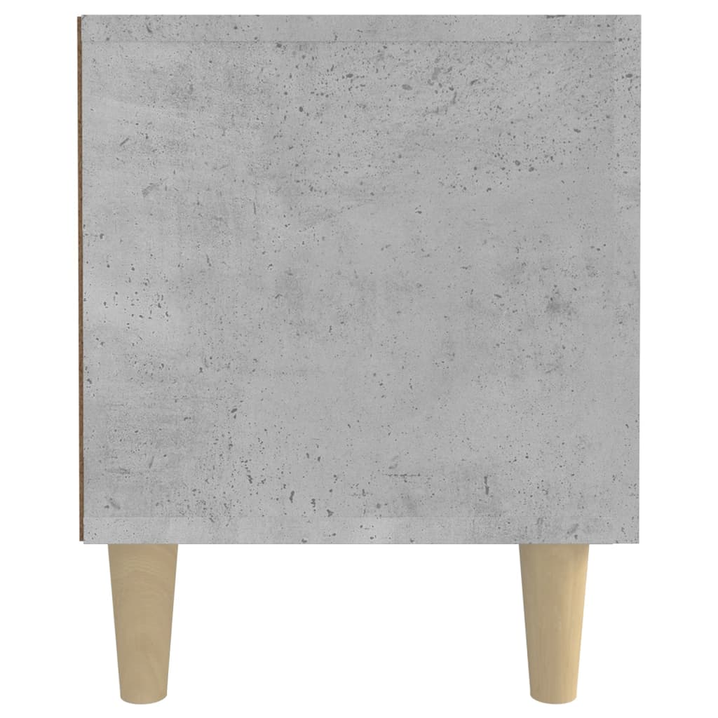 vidaXL TV Cabinet Concrete Grey 180x31,5x40 cm Engineered Wood