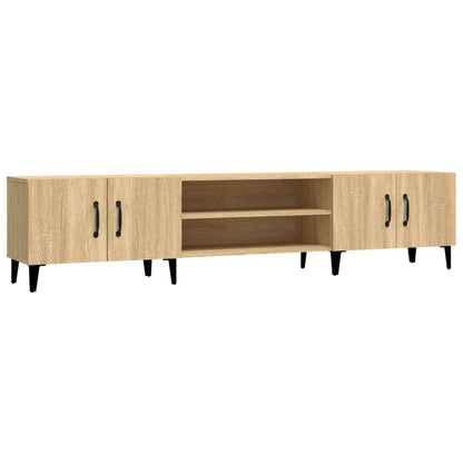 vidaXL TV Cabinet Sonoma Oak 180x31,5x40 cm Engineered Wood