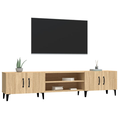 vidaXL TV Cabinet Sonoma Oak 180x31,5x40 cm Engineered Wood