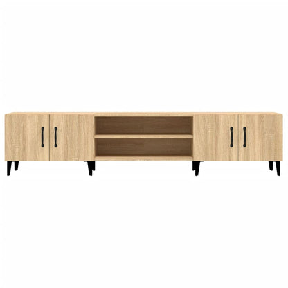 vidaXL TV Cabinet Sonoma Oak 180x31.5x40 cm Engineered Wood