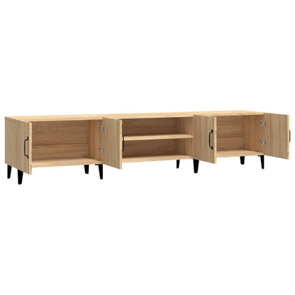 vidaXL TV Cabinet Sonoma Oak 180x31,5x40 cm Engineered Wood