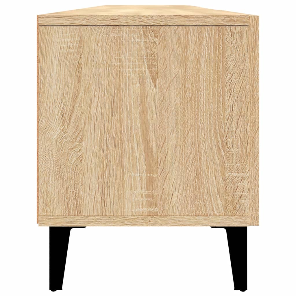 vidaXL TV Cabinet Sonoma Oak 180x31,5x40 cm Engineered Wood