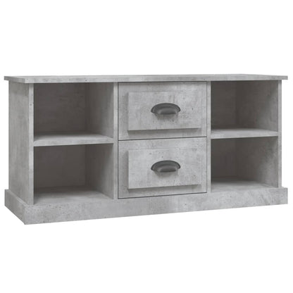 vidaXL TV Cabinet Concrete Grey 99,5x35,5x48 cm Engineered Wood