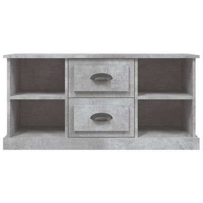 vidaXL TV Cabinet Concrete Grey 99.5x35.5x48 cm Engineered Wood