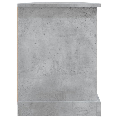 vidaXL TV Cabinet Concrete Grey 99.5x35.5x48 cm Engineered Wood