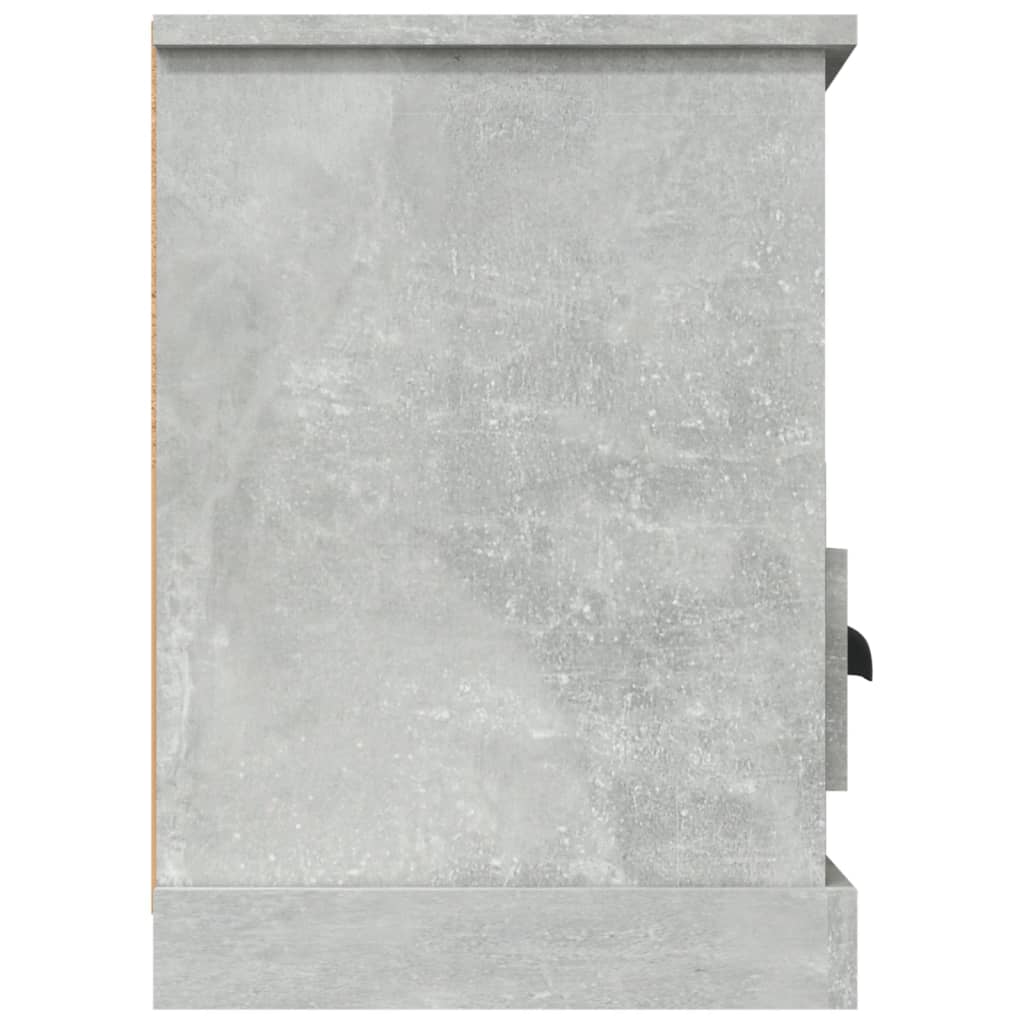 vidaXL TV Cabinet Concrete Grey 100x35x50 cm Engineered Wood