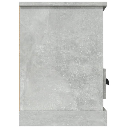 vidaXL TV Cabinet Concrete Grey 100x35x50 cm Engineered Wood